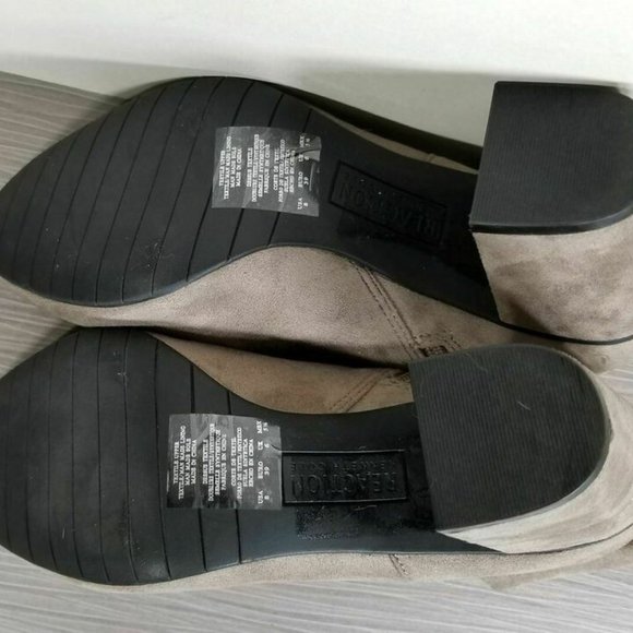 Kenneth Cole Reaction Time For Fun Stretch Bootie, Beige Fabric, Various Sizes - Picture 9 of 9